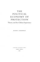 The Political Economy of Protection: Theory and the Chilean Experience
 9780804767323