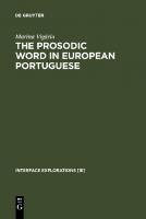The Prosodic Word in European Portuguese [Reprint ed.]
 3110177137, 9783110177138