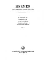 The Reconciliation Agreement of 403/402 B. C. in Athens: Its Content and Application
 3515048324, 9783515048323