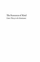 The Resources of Kind [Reprint 2020 ed.]
 9780520334588