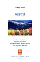 The Rough Guide to Austria 4 (Rough Guide Travel Guides) [4th ed.]
 1858280591, 9781858280592