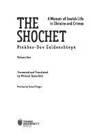 The Shochet: A Memoir of Jewish Life in Ukraine and Crimea
 9798887193007, 9798887193557, 9798887193014, 9798887193021