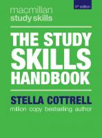 The study skills handbook [Fifth ed.]
 9781137610874, 1137610875