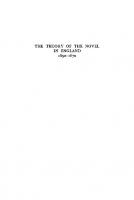 The Theory of the Novel in England 1850–1870
 9780231897839