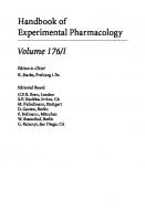 The Vascular Endothelium I (Handbook of Experimental Pharmacology, 176/I)
 3540329668, 9783540329664