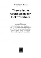 Theoretische Grundlagen der Elektrotechnik 2
 9783519005254