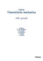 Theoretische mechanica 2de graad Infoboek
 9789030165569