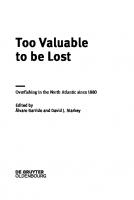 Too Valuable to be Lost: Overfishing in the North Atlantic since 1880
 9783110641738, 9783110637588