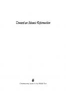 Toward an Islamic Reformation: Civil Liberties, Human Rights, and International Law [Reprint 2019 ed.]
 9780815627067, 9780815650454, 0815624840, 0815627068