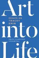 Tracey Emin: Art into Life
 9781350160606, 9781350160637, 9781350160620