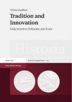 Tradition and Innovation: Sicily Between Hellenism and Rome
 3515091947, 9783515091947