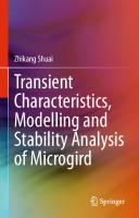 Transient Characteristics, Modelling and Stability Analysis of Microgird
 9811584028, 9789811584022