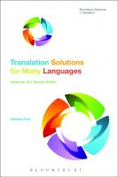 Translation Solutions for Many Languages: Histories of a flawed dream (Bloomsbury Advances in Translation)
 1474261108, 9781474261104