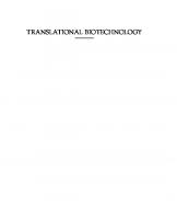 Translational Biotechnology : A Journey from Laboratory to Clinics. [1 ed.]
 9780128219737, 0128219734