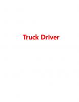 Truck driver
 9781422228869, 142222886X, 9781422229002, 1422229009