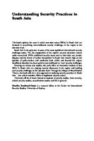 Understanding Security Practices in South Asia: Securitization Theory and the Role of Non-State Actors
 2011044047, 9780415616317, 9780203120682