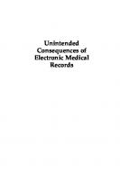 Unintended Consequences of Electronic Medical Records: An Emergency Room Ethnography
 1498567452, 9781498567459