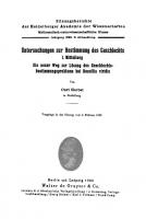 Untersuchungen zur Bestimmung des Geschlechts, Mitteilung 1: Ein neuer Weg zur Lösung des Geschlechtsbestimmungsproblems bei Bonellia viridis [Reprint 2019 ed.]
 9783111559971, 9783111189321