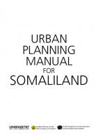 Urban Planning Manual for Somaliland
 9789211322460