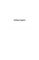 Vestibular Cognition [1 ed.]
 9789004342248, 9789004342231