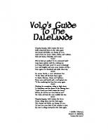 Volo's Guide to the Dalelands (AD&D Forgotten Realms)
 0786904062, 9780786904068