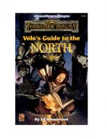 Volo's Guide to the North (AD&D Forgotten Realms)
 1560766786, 9781560766780