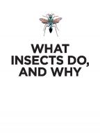 What Insects Do, and Why
 0691217696, 9780691217697
