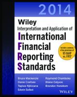 Wiley IFRS 2014 : Interpretation and Application of International Financial Reporting Standards [11 ed.]
 9781118870358, 9781118734094