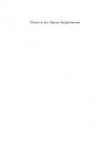 Women in the Chinese enlightenment: oral and textual histories
 9780520213500, 9780520218741