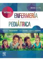 Wong enfermería pediátrica [Décima edición]
 9788491135128, 849113512X, 9788491135302, 8491135308