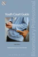 Youth Court Guide
 9781784516956, 9781784516987, 9781784516970