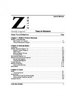 Z8 microcontroller user's manual