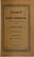Zeitschrift des Bergischen Geschichtsvereins [28 = N. F. 18]