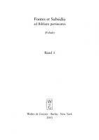 Zählsynopse zum Buch Ben Sira: Herausgegeben:Reiterer, Friedrich V.;Mitarbeit:Schrader, Lutz; Egger-Wenzel, Renate; Krammer, Ingrid; Ritter-Müller, Petra
 3110175207, 9783110175202