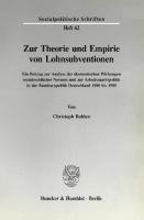 Zur Theorie und Empirie von Lohnsubventionen: Ein Beitrag zur Analyse der ökonomischen Wirkungen sozialrechtlicher Normen und zur Arbeitsmarktpolitik in der Bundesrepublik Deutschland 1980 bis 1989 [1 ed.]
 9783428477937, 9783428077939