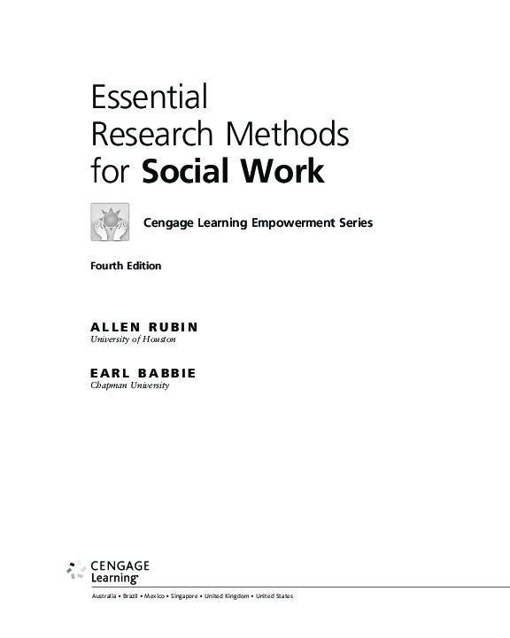 social work practice research