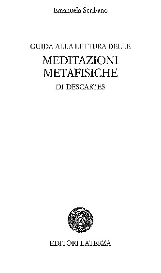 Guida alla lettura delle «Meditazioni metafisiche» di Descartes  [2 ed.] 8842092584, 9788842092582 